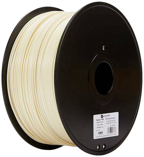 Polymaker 70837 PolyLite Filament ASA UV-beständig, witterungsbeständig 2.85mm 3000g Natur, Natura von Polymaker