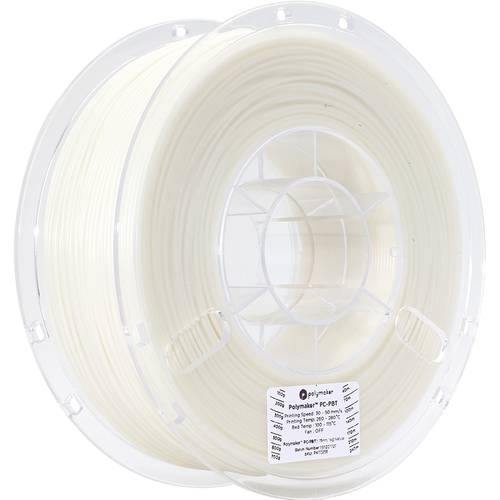 Polymaker 70258 Filament PC-PBT hitzebeständig, schlagfest, chemisch beständig 1.75mm 1000g Natur von Polymaker