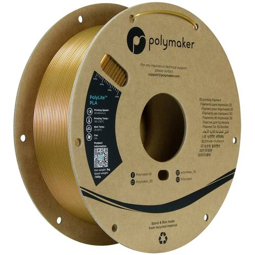 Polymaker PA02082 Starlight Filament PLA Mehrfarbig, Farbwechsel 1.75mm 1000g Starlight Jupiter Poly von Polymaker