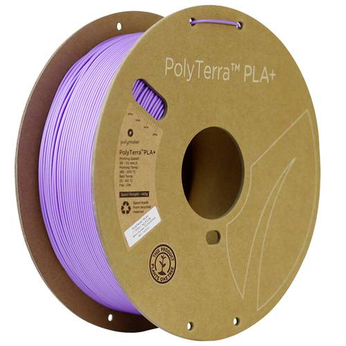 Polymaker PA05003 Regular Filament PLA+ geringerer Kunststoffgehalt, hohe Steifigkeit 1.75mm 1000g L von Polymaker