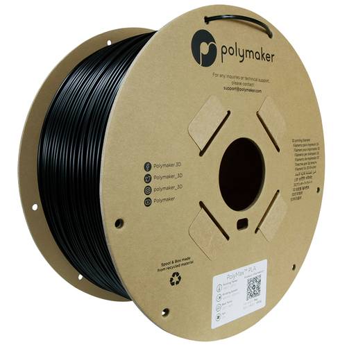 Polymaker PA06027 Filament Tough PLA schlagfest 2.85mm 3000g Schwarz PolyMax™ 1St. von Polymaker