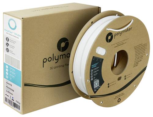 Polymaker PD01008 TPU95 Filament TPU flexibel 2.85mm 750g Weiß PolyFlex™ 1St. von Polymaker