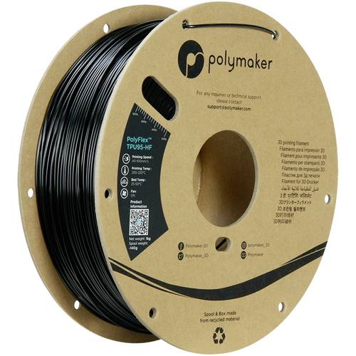 Polymaker PD03001 TPU95-HF Filament TPU, Flexibles Filament flexibel, UV-beständig, Highspeed Filam von Polymaker