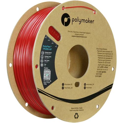 Polymaker PD03007 TPU95-HF Filament TPU, Flexibles Filament flexibel, Highspeed Filament, UV-bestän von Polymaker