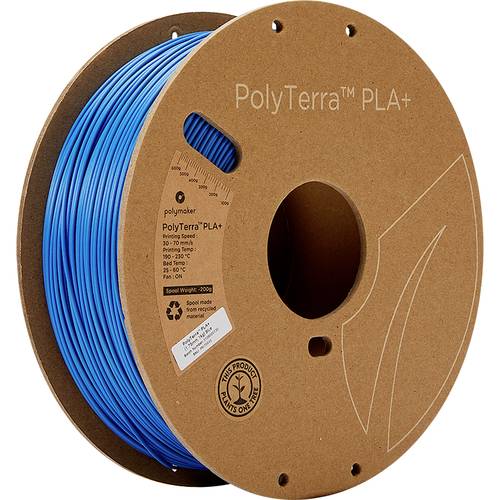 Polymaker PM70949 Regular Filament PLA+ geringerer Kunststoffgehalt, hohe Steifigkeit 1.75mm 1000g B von Polymaker