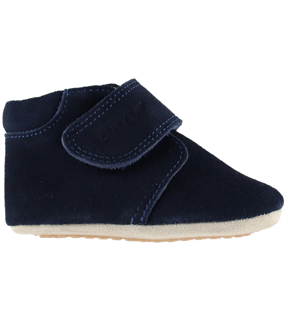 Pom Pom Leder-Krabbelschuhe - Anfänger Klettband - Navy Suede - Pom Pom - 20 - Leder-Krabbelschuhe Pom Pom Leder-Krabbelschuhe - Anfänger Klettband - Navy Suede - Pom Pom - 20 - Leder-Krabbelschuhe von Pom Pom