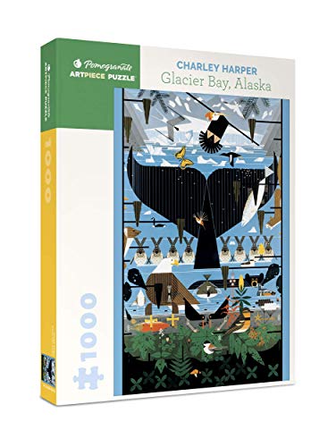 Charley Harper Glacier Bay Alaska 1 000-Piece Jigsaw Puzzle von Pomegranate