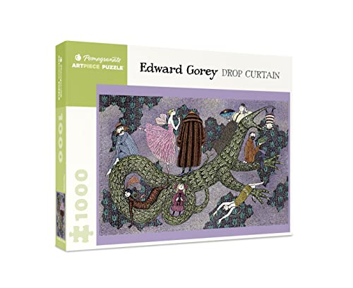 Pomegranate Edward Gorey: Fallvorhang-Puzzle, 1000 Teile von Pomegranate