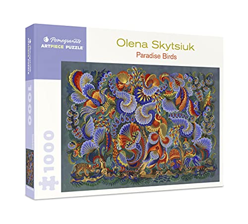 Pomegranate Olena Skytsiuk Paradise Birds Puzzle 1000 Teile von Pomegranate