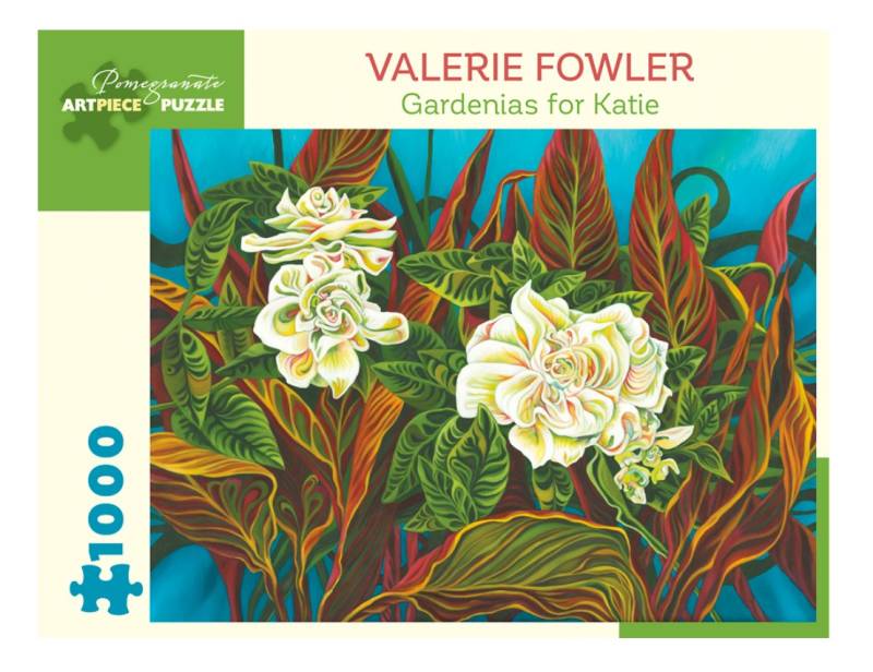 Pomegranate Valerie Fowler - Gardenias for Katie 1000 Teile Puzzle Pomegranate-AA1044 von Pomegranate