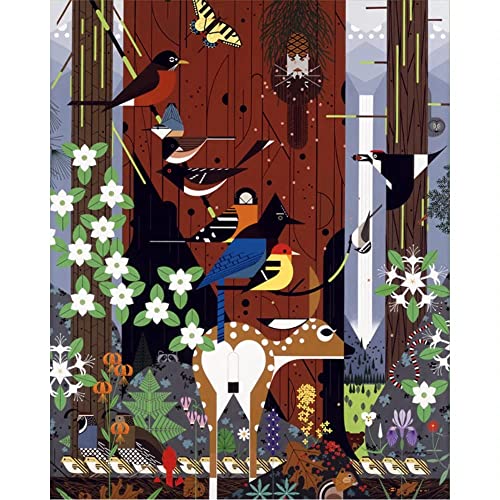 Charley Harper The Sierra Range 1000PIEC von Pomegranate