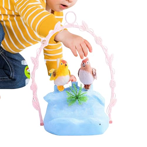 Pomurom Vogelspielzeug Für Kinder, Sprachaktiviertes Sensor Elektro Vogelspielzeug, Niedliches Interaktives Elektronisches Haustier Für Sensorisches Spiel Zu Hause Und Draußen Pomurom Vogelspielzeug Für Kinder, Sprachaktiviertes Sensor Elektro Vogelspielzeug, Niedliches Interaktives Elektronisches Haustier Für Sensorisches Spiel Zu Hause Und Draußen von Pomurom