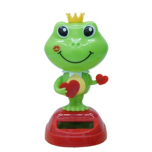 Pomurom Solar Wackelfigur, Solar Tanzfigur, Wackelfigur Auto Solar Lustig, Solar Tanzende Figuren Spielzeug für Auto Armaturenbrett Haus Büro Schreibtisch Dekoration, Geschenk für Fahrer von Pomurom