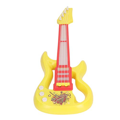 Musik Gitarre Spielzeug Multifunktionale Elektronische Handheld Gitarre Musik Bildung Kunststoff Mädchen für Aufklärung (Typ 1 (120 x 72 cm / 47,24 x 28,35 Zoll)) von Pongnas