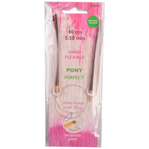 Pony Perfect Rundstricknadeln Holz 40cm 5,50mm / 23.6in US9 von Pony