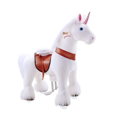 PonyCycle® Weißes Einhorn mit Bremse - mittel von Ponycycle