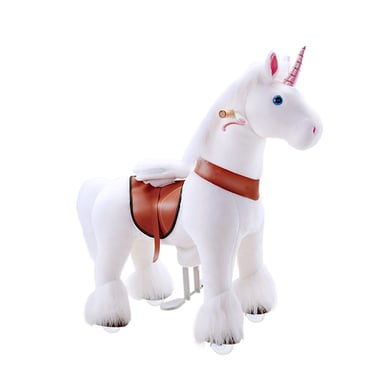 PonyCycle® Weißes Einhorn mit Bremse - klein von Ponycycle