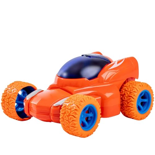 Poo4kark Factorys Valentinstag Offroad-Stuntauto für Jungen: Rotierendes Trickfahrzeug- für Kinder (Orange, One Size) von Poo4kark