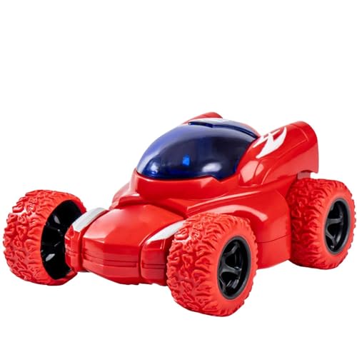 Poo4kark Factorys Valentinstag Offroad-Stuntauto für Jungen: Rotierendes Trickfahrzeug- für Kinder (Red, One Size) von Poo4kark