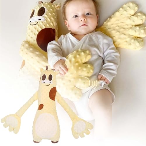 Poo4kark Karneval Baby Sleep Pat, Baby Po Pat, Sleep 23 Baby, um dem Schlafpartner zu helfen, automatisches Klatschen zu simulieren (Keine Schlagfunktion) (Yellow-2, 60x23cm) von Poo4kark