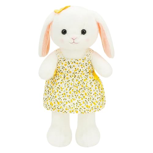 Poo4kark Osterhase Hase Puppe 15,7 Hase Stofftier Niedliches Für Baby Mädchen Neugeborenen Kleid (A, 40cm) von Poo4kark