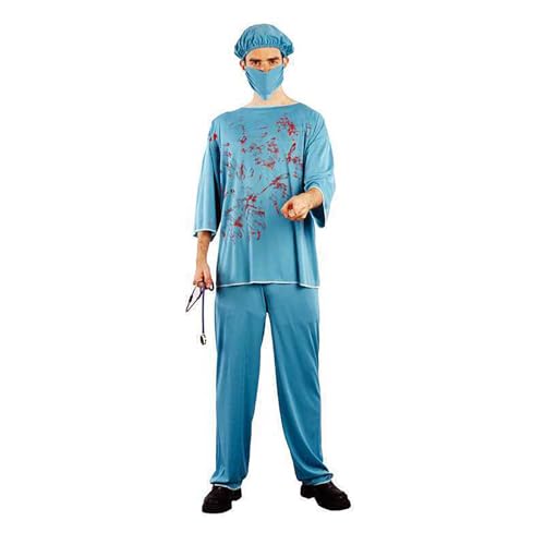 Poo4kark Outdoor Doktorkostüm für Erwachsene, Halloween-Kostüm, Cosplay-Outfit (Sky Blue, One Size) von Poo4kark