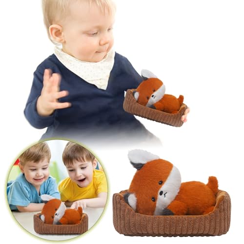 Poo4kark Toy Niedliche entzückende Puppen, die das glückliche Wachstum von Kindern begleiten grenzenlose anregen! (Red-1, 18cm) von Poo4kark