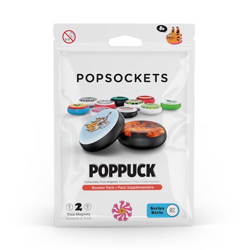 PopSockets: PopPuck – Trickmagnet und Fidget-Spielzeug mit Zwei Magnetischen Pucks Inklusive - Dye Daze von PopSockets