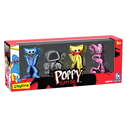 Poppy Playtime Sammelfigur, 4er-Pack (FP7701) von Poppy Playtime