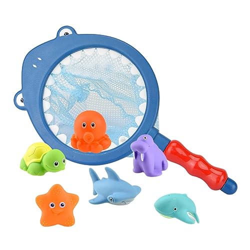 7pcs Haifischwurf und fangen Sie Netz mit Ballbad Spielzeugset Shark Beach Ball Nets Patch Pool Toys Angels Spielzeug von Porgeel