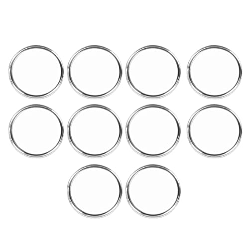 Porgeel 10 -pcs -Münzkapseln mit Schaumstoffdichtung 29 mm bis 39 mm Rundmünzhülsenhalter Sammelbehälter von Porgeel