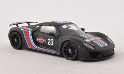 Porsche 918 Spyder Prototyp, No.23, Martini , 2013, Modellauto, Fertigmodell, Spark 1:43 von Porsche