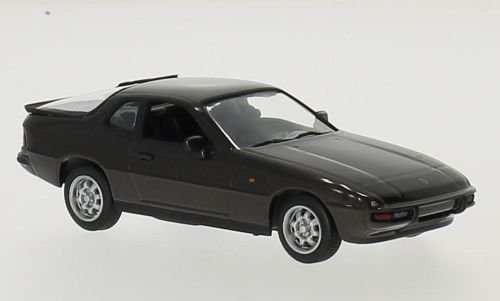 Porsche 924, metallic-braun, 1984, Modellauto, Fertigmodell, Maxichamps 1:43 von Porsche