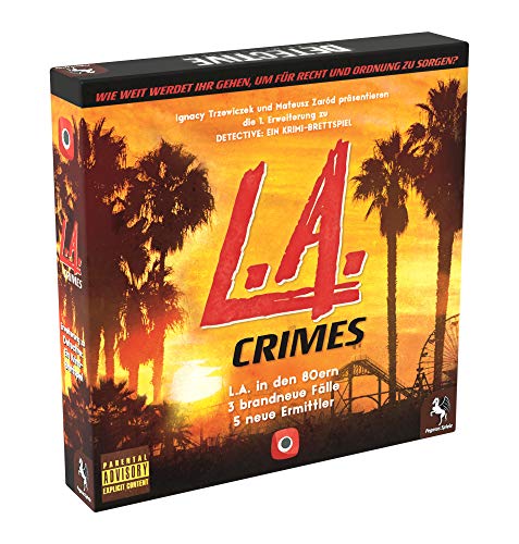 Pegasus Spiele 57507G - Detective: L.A. Crimes [Erweiterung] (Portal Games) von Pegasus Spiele