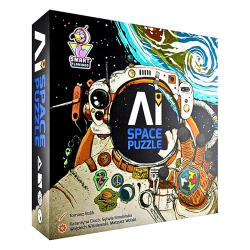 Portal Games AI Space Puzzle (Eng.) 1-4 Spieler, ab 18 Jahren, Strategie, Puzzle, Science-Fiction, Standardausgabe, Karton, ohne Batterien, Brettspiel von Portal Games