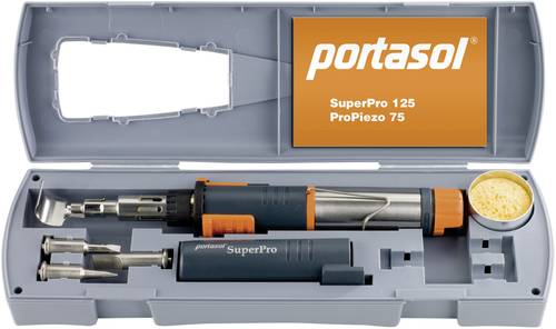 Portasol SuperPro Set Gaslöt-Set 625°C 90 min inkl. Piezozünder 5St. von Portasol