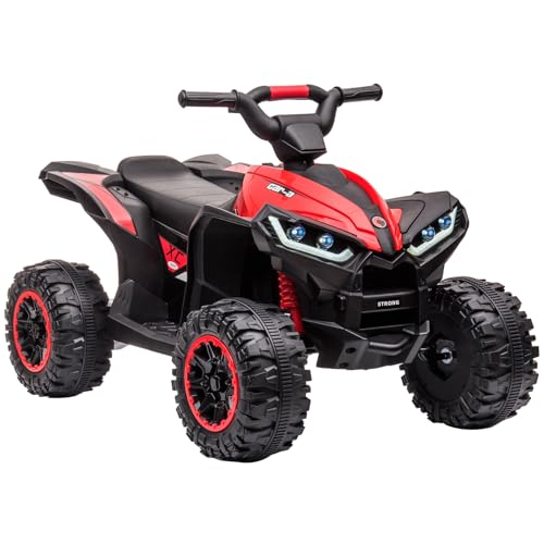 12V Kinderquad Elektroauto für Kinder Mit LED Und Musik, 2 Geschwindigkeiten, Hupe, Kinderfahrzeug Mit Fernbedienung für Kinder 3+ Jahre, 83 x 53 x 56 cm 12V Kinderquad Elektroauto für Kinder Mit LED Und Musik, 2 Geschwindigkeiten, Hupe, Kinderfahrzeug Mit Fernbedienung für Kinder 3+ Jahre, 83 x 53 x 56 cm von PortoAlegre