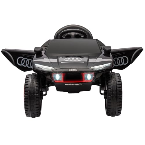 Audi RS Q e-tron Elektroauto für Kinder, 35Wx2 Motoren, 12 V Elektrische Kinder Elektroauto mit 2.4G Fernbedienung, Kinderauto mit Hupe, LED, Sicherheitsschloss, Bluetooth und Musik, Eva-Reifen, Grau Audi RS Q e-tron Elektroauto für Kinder, 35Wx2 Motoren, 12 V Elektrische Kinder Elektroauto mit 2.4G Fernbedienung, Kinderauto mit Hupe, LED, Sicherheitsschloss, Bluetooth und Musik, Eva-Reifen, Grau von PortoAlegre