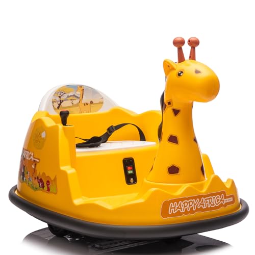 Autoscooter für Kinder, Elektroauto mit 360° Rotation, LED-Lichtern, Fernbedienung und Musik, Elektro-Bumper-Car für Kinder von 2-5 Jahren Autoscooter für Kinder, Elektroauto mit 360° Rotation, LED-Lichtern, Fernbedienung und Musik, Elektro-Bumper-Car für Kinder von 2-5 Jahren von PortoAlegre