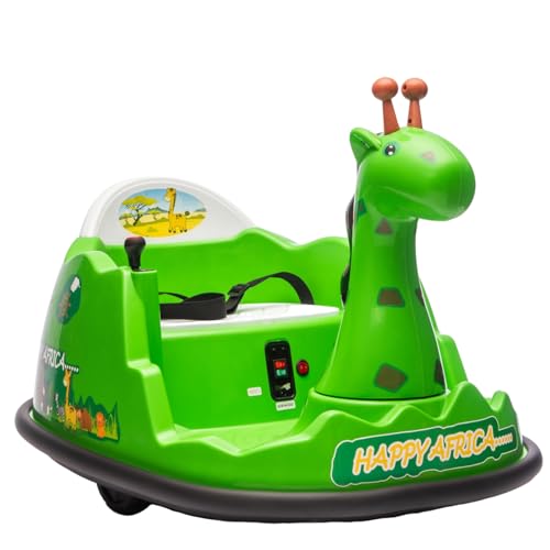 Autoscooter für Kinder, Elektroauto mit 360° Rotation, LED-Lichtern, Fernbedienung und Musik, Elektro-Bumper-Car für Kinder von 2-5 Jahren Autoscooter für Kinder, Elektroauto mit 360° Rotation, LED-Lichtern, Fernbedienung und Musik, Elektro-Bumper-Car für Kinder von 2-5 Jahren von PortoAlegre