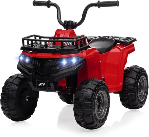Elektro Quad 12V Für Kinder Ab 2-5 Jahren, Elektrisches ATV-Spielzeugauto Mit LED-Lichtern, Musik & Stoßfestem Design, Robustes Outdoor-Spielzeug Mit 12v Batterie & Sicherer Geschwindigkeitskontrolle Elektro Quad 12V Für Kinder Ab 2-5 Jahren, Elektrisches ATV-Spielzeugauto Mit LED-Lichtern, Musik & Stoßfestem Design, Robustes Outdoor-Spielzeug Mit 12v Batterie & Sicherer Geschwindigkeitskontrolle von PortoAlegre