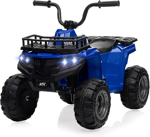 Elektro Quad 12V Für Kinder Ab 2-5 Jahren, Elektrisches ATV-Spielzeugauto Mit LED-Lichtern, Musik & Stoßfestem Design, Robustes Outdoor-Spielzeug Mit 12v Batterie & Sicherer Geschwindigkeitskontrolle Elektro Quad 12V Für Kinder Ab 2-5 Jahren, Elektrisches ATV-Spielzeugauto Mit LED-Lichtern, Musik & Stoßfestem Design, Robustes Outdoor-Spielzeug Mit 12v Batterie & Sicherer Geschwindigkeitskontrolle von PortoAlegre