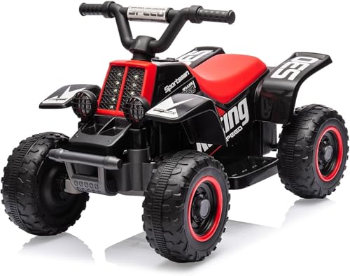 Elektro-Quad Für Kinder 6v – Aufsitzauto Mit LED-Lichtern & Musik, Hupe, EIN-Knopf-Start, 1,8 Km/h, Lange Akkulaufzeit, Bequemer Sitz, Robustes Material – Mini ATV Ab 3 Jahren Elektro-Quad Für Kinder 6v – Aufsitzauto Mit LED-Lichtern & Musik, Hupe, EIN-Knopf-Start, 1,8 Km/h, Lange Akkulaufzeit, Bequemer Sitz, Robustes Material – Mini ATV Ab 3 Jahren von PortoAlegre