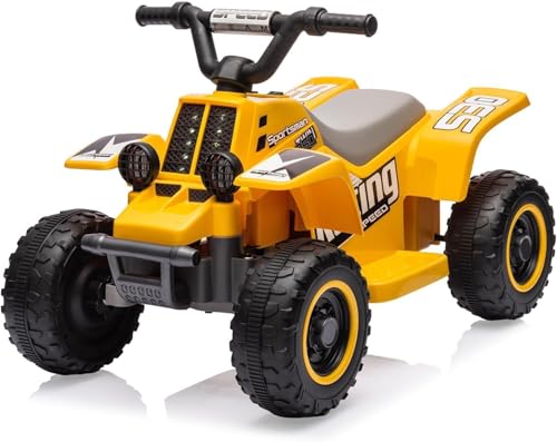 Elektro-Quad Für Kinder 6v – Aufsitzauto Mit LED-Lichtern & Musik, Hupe, EIN-Knopf-Start, 1,8 Km/h, Lange Akkulaufzeit, Bequemer Sitz, Robustes Material – Mini ATV Ab 3 Jahren Elektro-Quad Für Kinder 6v – Aufsitzauto Mit LED-Lichtern & Musik, Hupe, EIN-Knopf-Start, 1,8 Km/h, Lange Akkulaufzeit, Bequemer Sitz, Robustes Material – Mini ATV Ab 3 Jahren von PortoAlegre