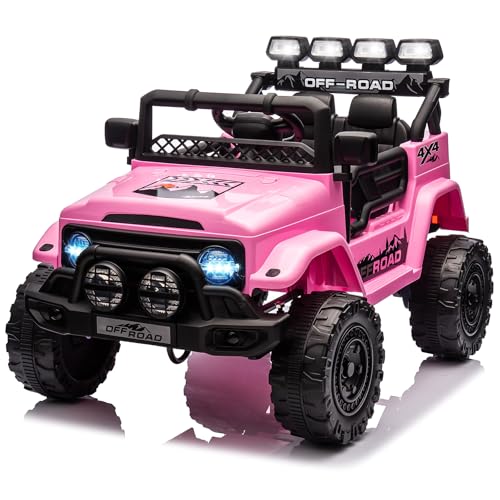 Elektroauto für Kinder 12V, Kinderauto Elektro Mit Fernsteuerung, Musik & LED & Radio & Hupe & Bluetooth, 3 Geschwindigkeiten, Elektro Auto für Kinder 3+ Jahre Elektroauto für Kinder 12V, Kinderauto Elektro Mit Fernsteuerung, Musik & LED & Radio & Hupe & Bluetooth, 3 Geschwindigkeiten, Elektro Auto für Kinder 3+ Jahre von PortoAlegre