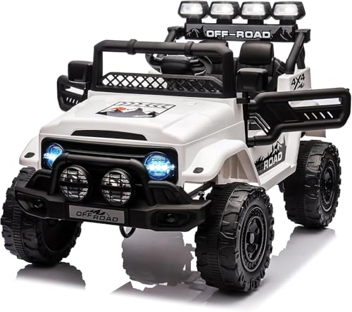 Kinder Elektroauto 12v Mit Fernbedienung – Kleiner Offroad Flitzer Mit Licht, Musik, USB, Bluetooth, Türen Zum Öffnen, Federung & Sicherheitsgurt – Spaßmobil Für Kleine Abenteurer Kinder Elektroauto 12v Mit Fernbedienung – Kleiner Offroad Flitzer Mit Licht, Musik, USB, Bluetooth, Türen Zum Öffnen, Federung & Sicherheitsgurt – Spaßmobil Für Kleine Abenteurer von PortoAlegre