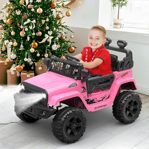 Lektroauto Kinder Ab 3 Jahren – 12v Dualantrieb, 35w Motor, Fernbedienung & Fahrmodus, LED-Lichter, Sicherheitsgurt, Offroad-Design, PP Material, Geschenk Für Jungen & Mädchen Lektroauto Kinder Ab 3 Jahren – 12v Dualantrieb, 35w Motor, Fernbedienung & Fahrmodus, LED-Lichter, Sicherheitsgurt, Offroad-Design, PP Material, Geschenk Für Jungen & Mädchen von PortoAlegre