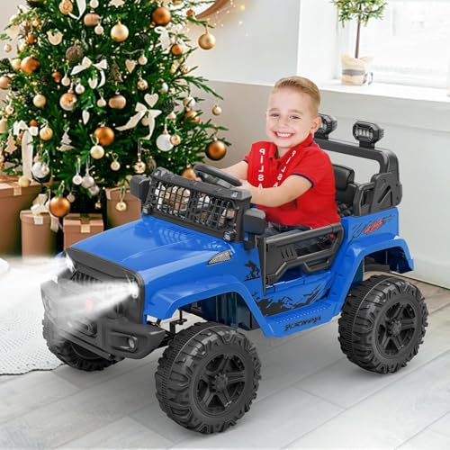 Lektroauto Kinder Ab 3 Jahren – 12v Dualantrieb, 35w Motor, Fernbedienung & Fahrmodus, LED-Lichter, Sicherheitsgurt, Offroad-Design, PP Material, Geschenk Für Jungen & Mädchen Lektroauto Kinder Ab 3 Jahren – 12v Dualantrieb, 35w Motor, Fernbedienung & Fahrmodus, LED-Lichter, Sicherheitsgurt, Offroad-Design, PP Material, Geschenk Für Jungen & Mädchen von PortoAlegre