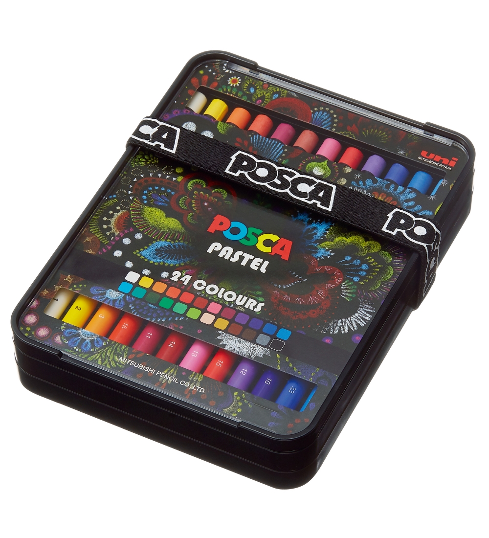 Posca Wachsmalstifte - 24 st. - Bunt - Posca - One Size - Buntstiftsets Posca Wachsmalstifte - 24 st. - Bunt - Posca - One Size - Buntstiftsets von Posca