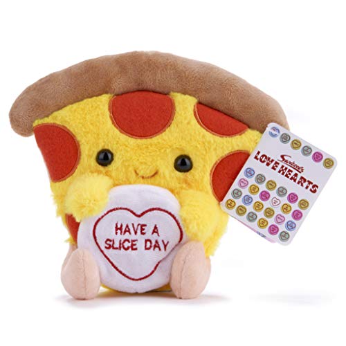 Posh Paws 37519 Swzzels Love Hearts 18 cm Plüschtier Patrick die Pizza von Posh Paws